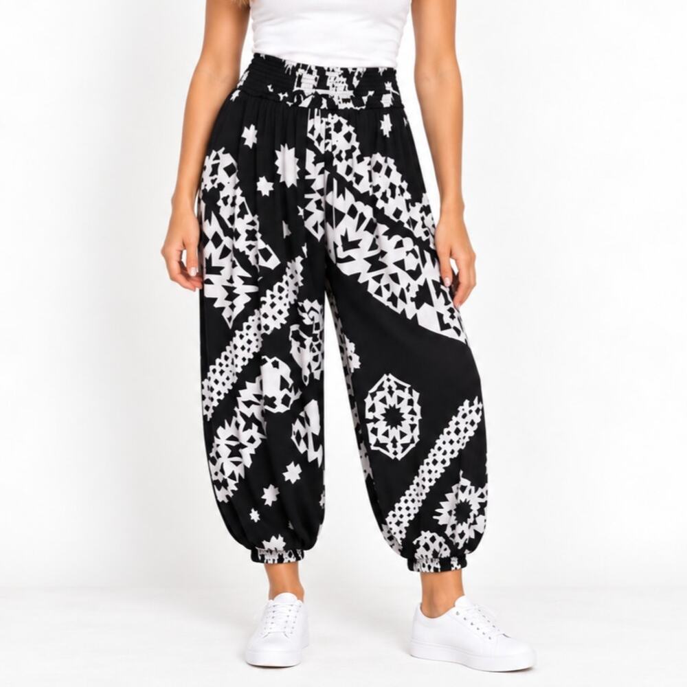Anthropologie Aniya Balloon Joggers Pants Black MOTIF Size XS NWOT